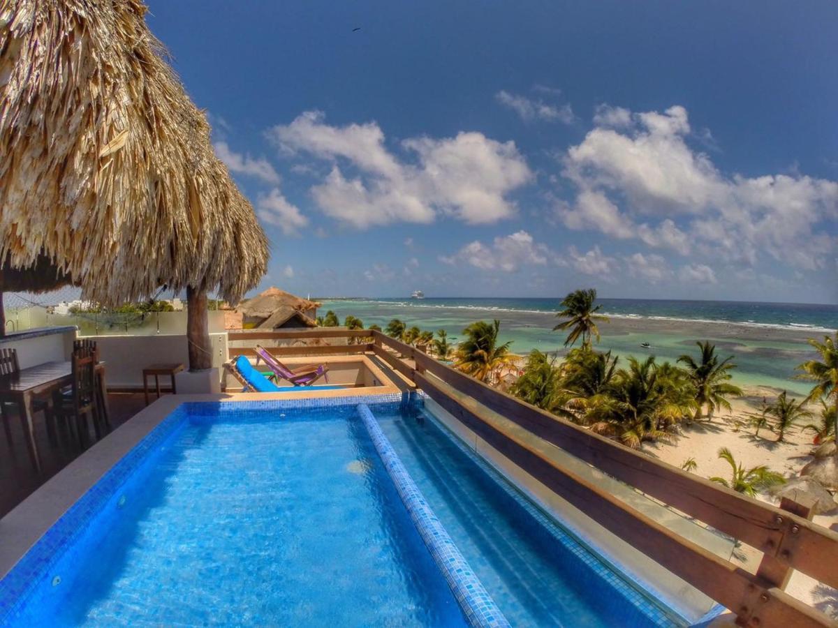 Hotel El Caballo Blanco Mahahual Exteriér fotografie